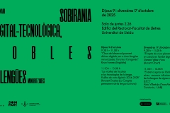 Seminari: Sobirania digital-tecnològica, pobles i llengües minoritzades