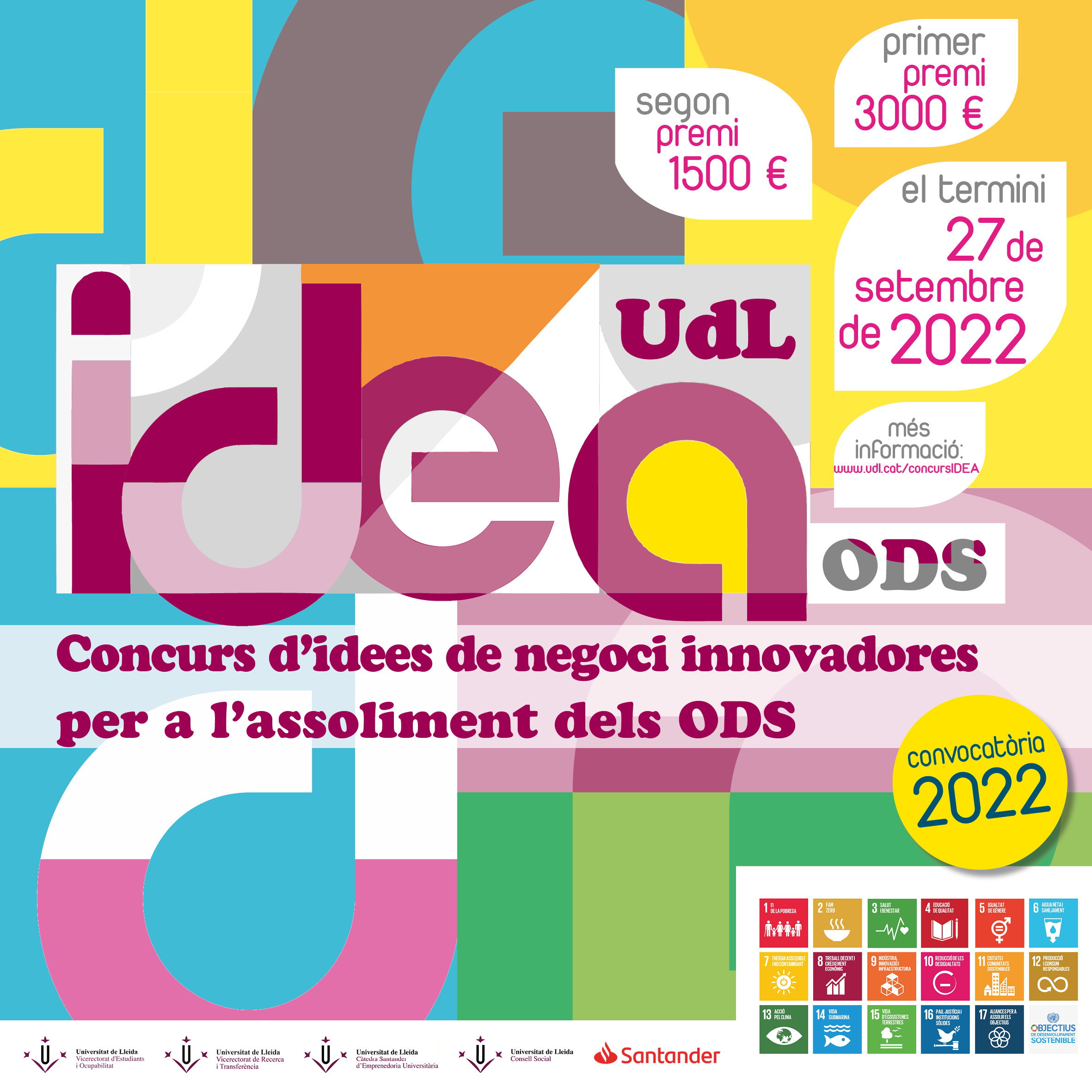 Concurs Idea-UdL-ODS d'Idees de Negoci Innovadores