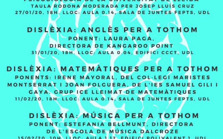 Xerrada: Dislèxia: Matemàtiques per a tothom