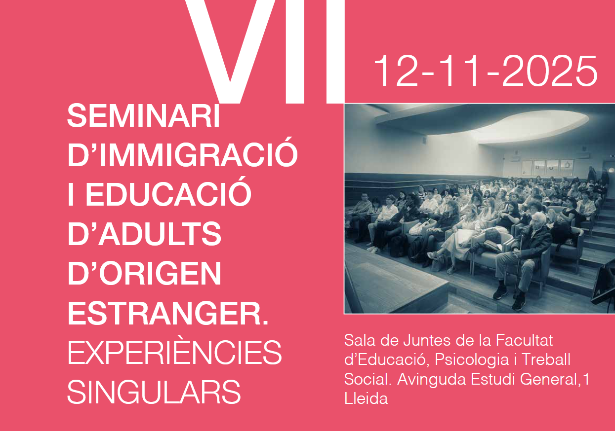 Seminari d'immigració i educació d'adults d'origen estranger: experiències singulars