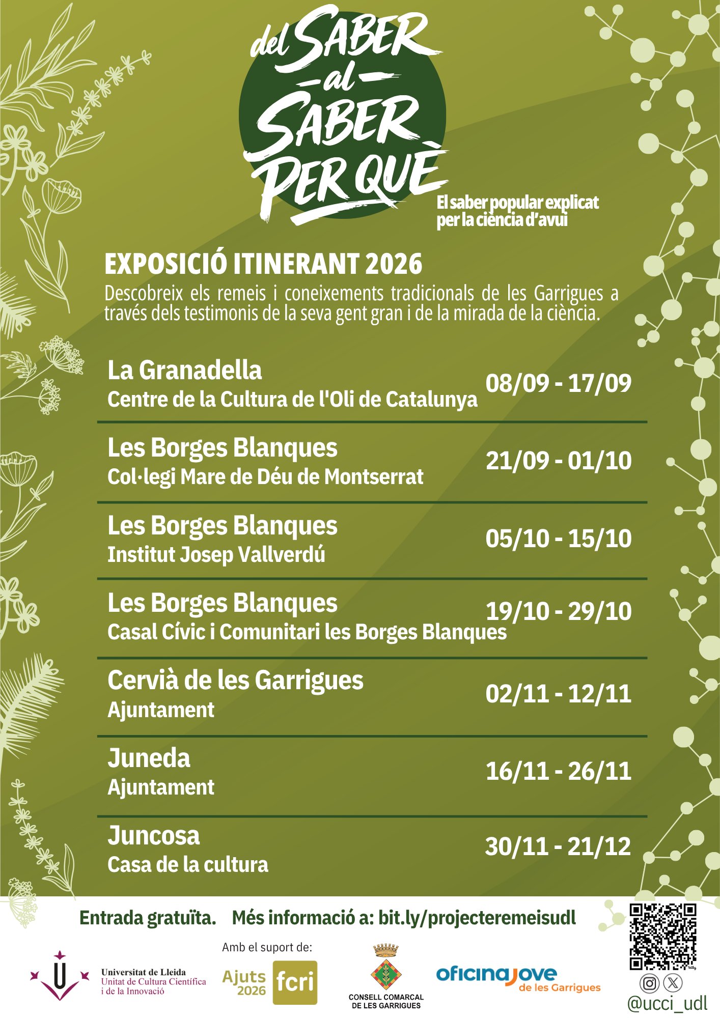 el saber al saber per què. El saber popular explicat per la ciència d'avui