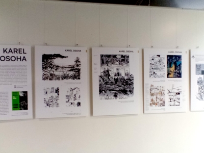 Exposición Aquí y ahora. Cómic contemporaneo checo