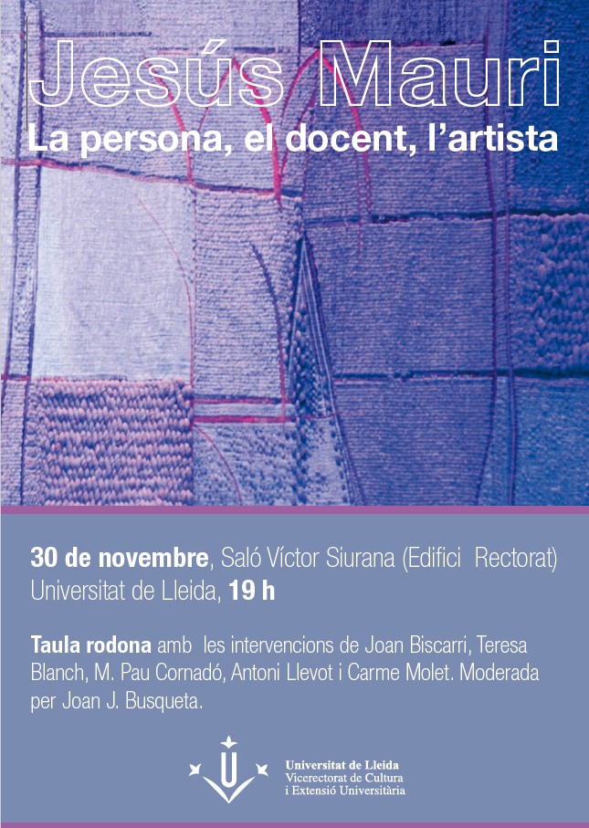 Jornada en record a Jesús Mauri (1956-2018) Jornada en record a Jesús Mauri (1956-2018)