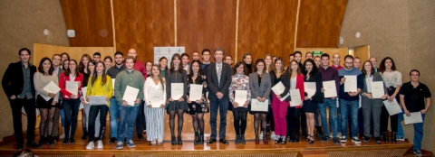 La UdL lliura els premis extraordinaris de final de graus i màsters corresponents al curs 2017-2018