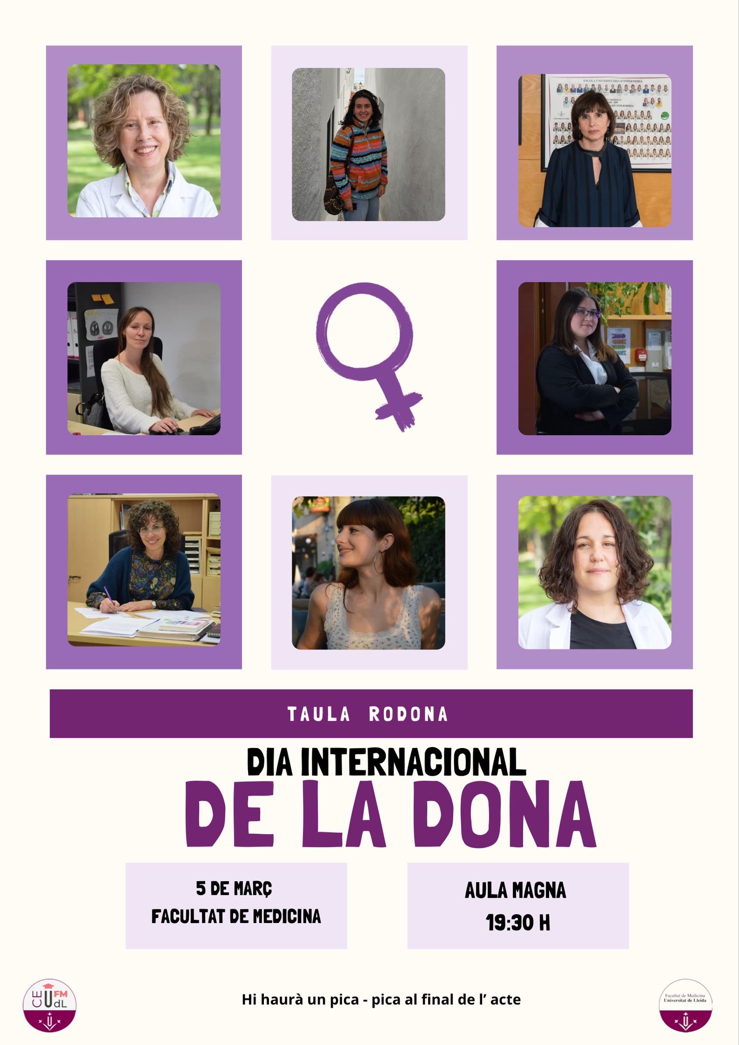 taularodonamedicinaUdL8m / Taula rodona amb alumnat, personal docent i investigador i personal tècnic i de gestió d'administració i serveis taularodonamedicinaUdL8m / Taula rodona amb alumnat, personal docent i investigador i personal tècnic i de gestió d'administració i serveis