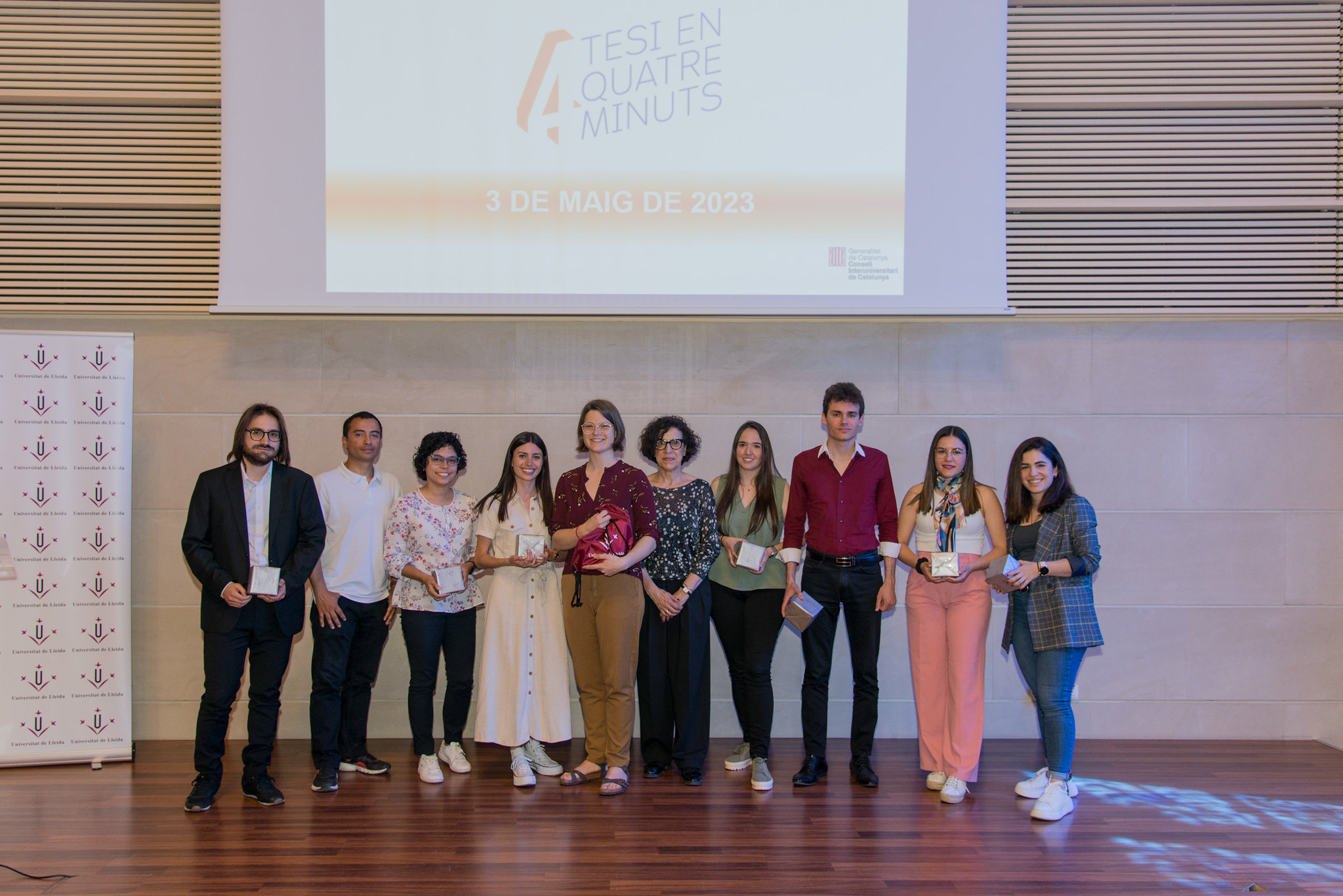 Semifinal del Concurs Tesis en 4 minuts 2023 a la UdL