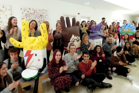 El lliurament dels Xuklis s'ha fet a la FEPTS. FOTO: Rosa Granero UdL