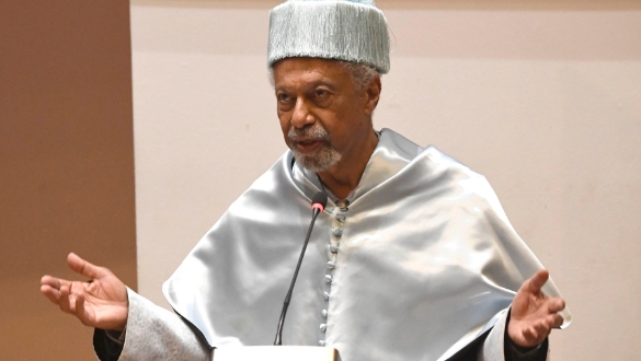 Investidura com a doctor Honoris Causa de la UdL d'Abdulrazak Gurnah
