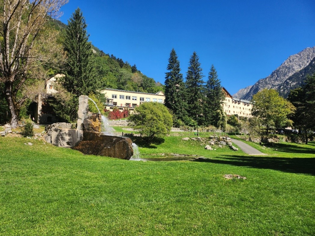 Panoràmica de les instal·lacions del Balneari de Caldes de Boí / FOTO: Josep Maria Masich