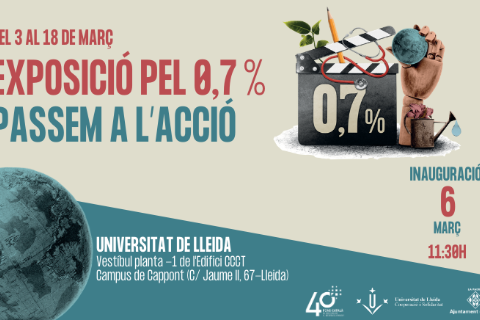 Exposició: Pel 0,7% passem a l’acció