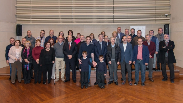 Acte de reconeixement pels 25 anys de servei a la UdL